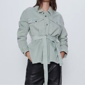 Zara Women's Sage Utility Jacket